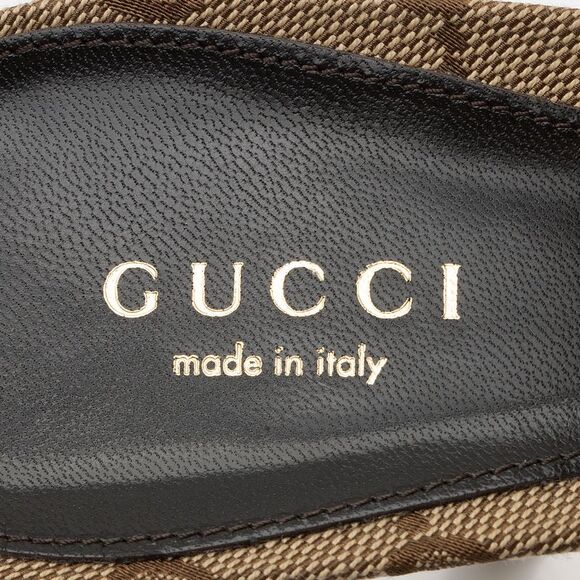 Gucci GG Canvas Horsebit Mules - Size 8.5 / 38.5 - Picture 8 of 8